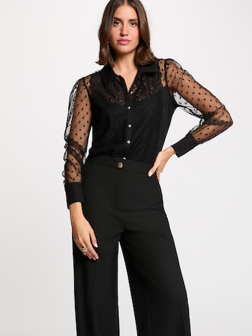 Morgan - Blusa '261-TMUSIC' en negro: frente