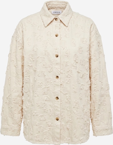 EDITED Blouse 'Anisha' in Beige: front