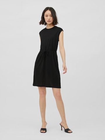 VILA Summer Dress 'Athena' in Black