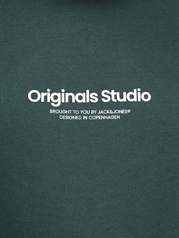 Jack & Jones Plus Sweatshirt 'JORVESTERBRO' in Grün