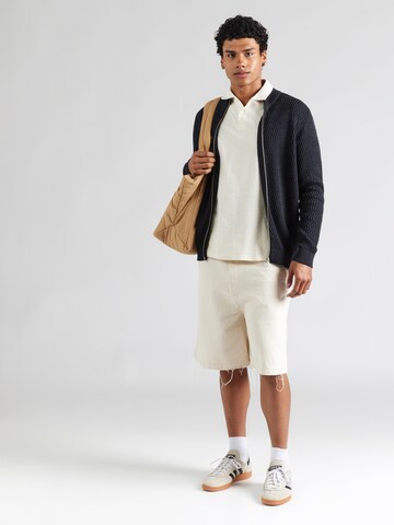 JACK & JONES Poloshirt 'JWHBASIC' in Weiß
