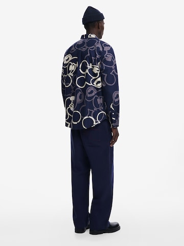 Desigual - Regular Fit Camisa em azul
