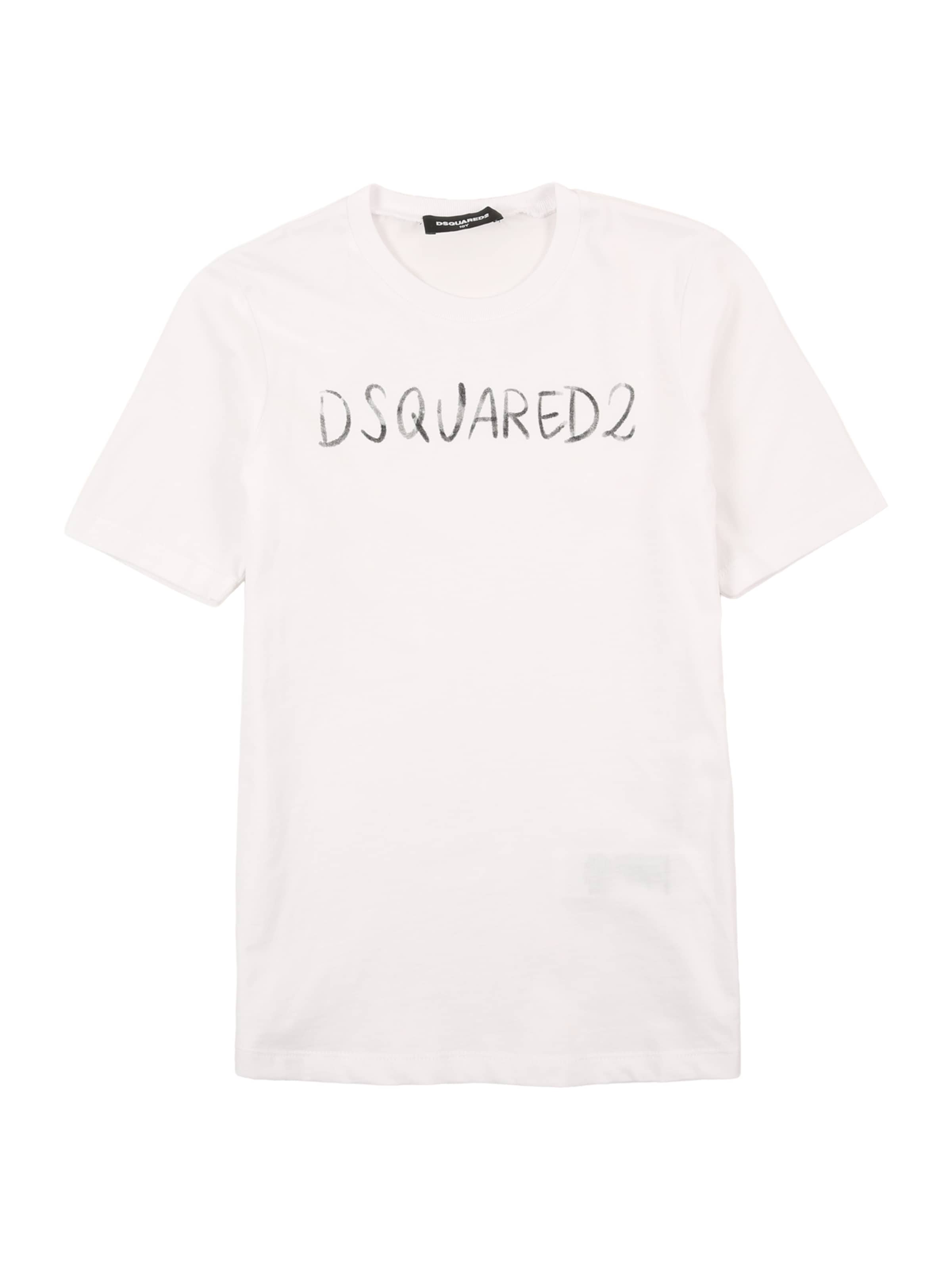 DSQUARED2 - Camiseta en blanco: frente