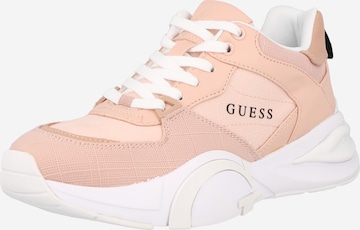 GUESS Sneakers 'Bestie' in Pink: front