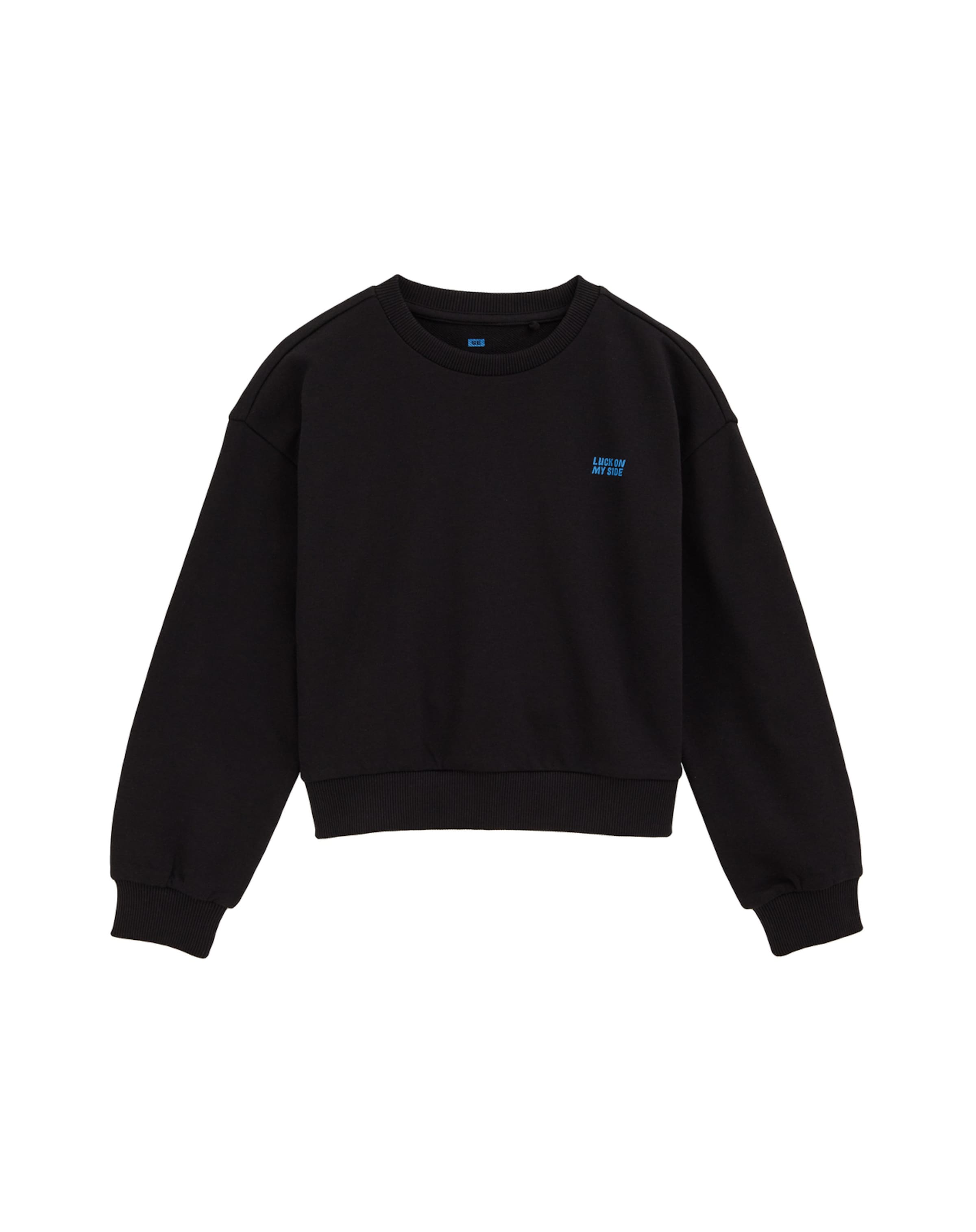 WE Fashion - Sudadera en negro: frente