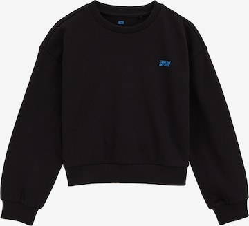 juoda WE Fashion Megztinis be užsegimo: priekis