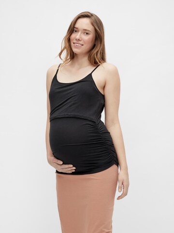 MAMALICIOUS - Top 'Alison' en negro: frente