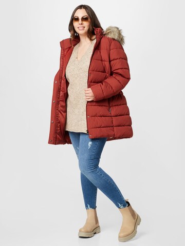 ONLY Carmakoma Jacke 'CARLuna' in Braun