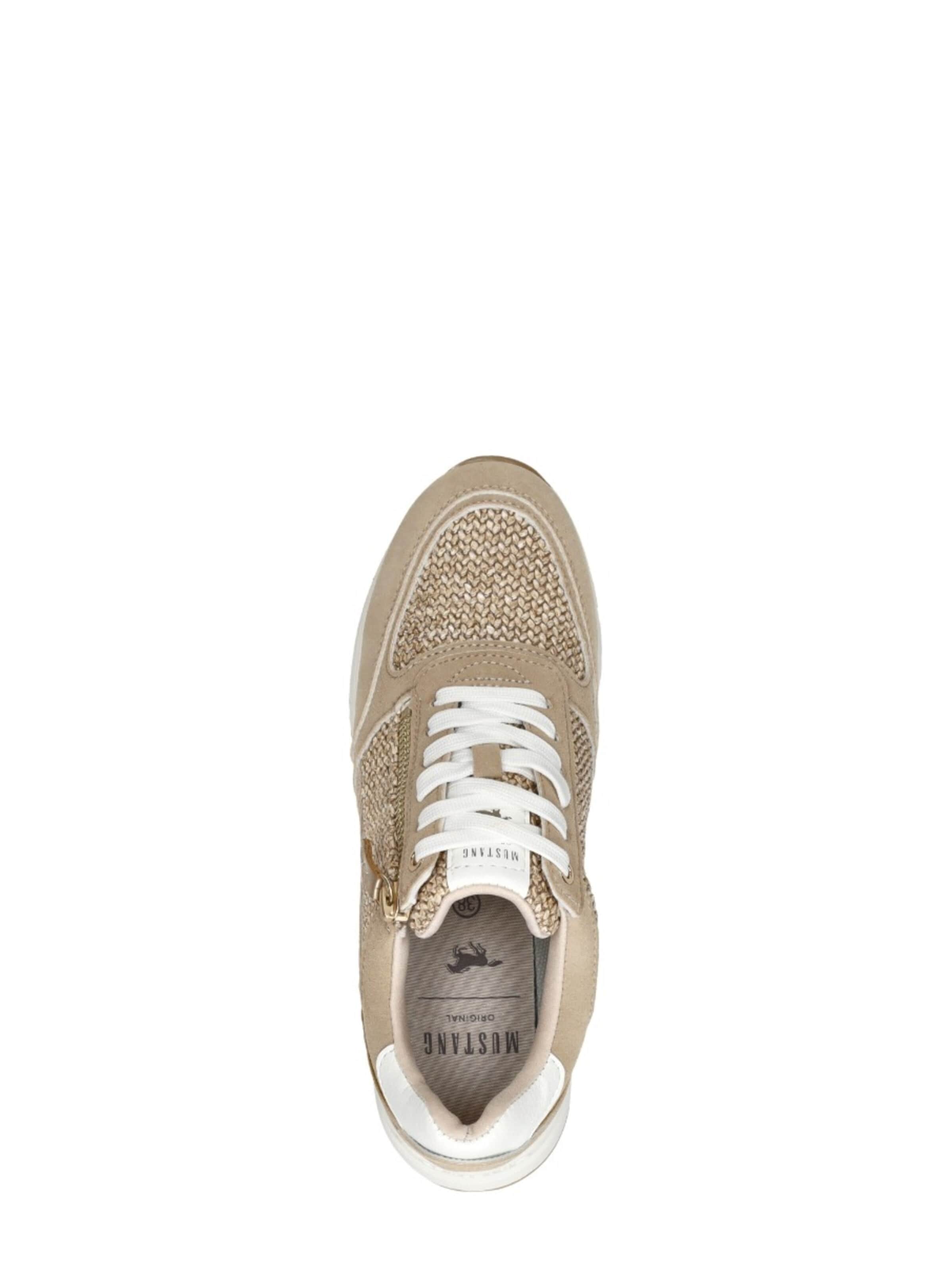 MUSTANG Sneakers laag 'Sneakers Laag' in Beige