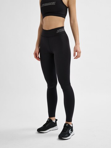 Hummel Skinny Sportbroek 'FUNDAMENTAL ' in Zwart