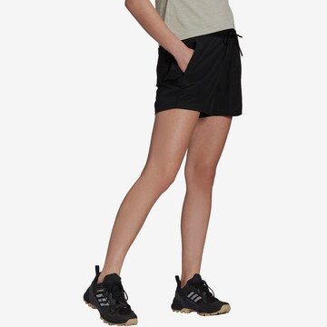 ADIDAS TERREX Regular Outdoorshorts 'Liteflex' in Schwarz