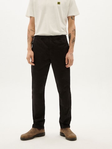 Regular Pantaloni eleganți de la Thinking MU pe negru