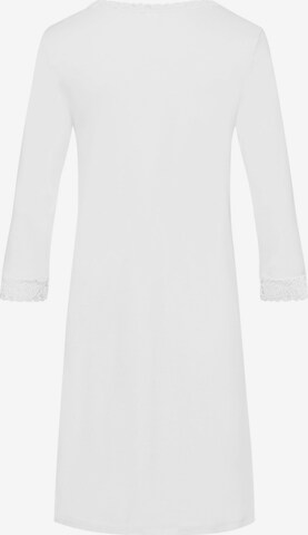 Hanro Nachthemd ' Moments ' in Weiß