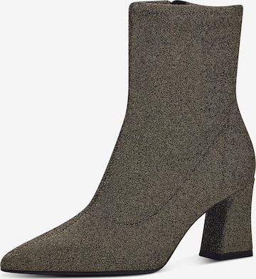 Bottines Tamaris en or : devant