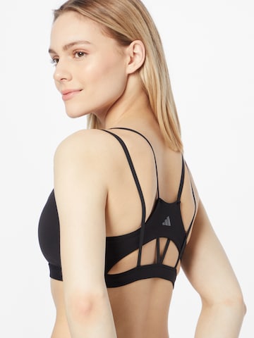 Bustier Soutien-gorge de sport 'Studio Luxe' ADIDAS PERFORMANCE en noir