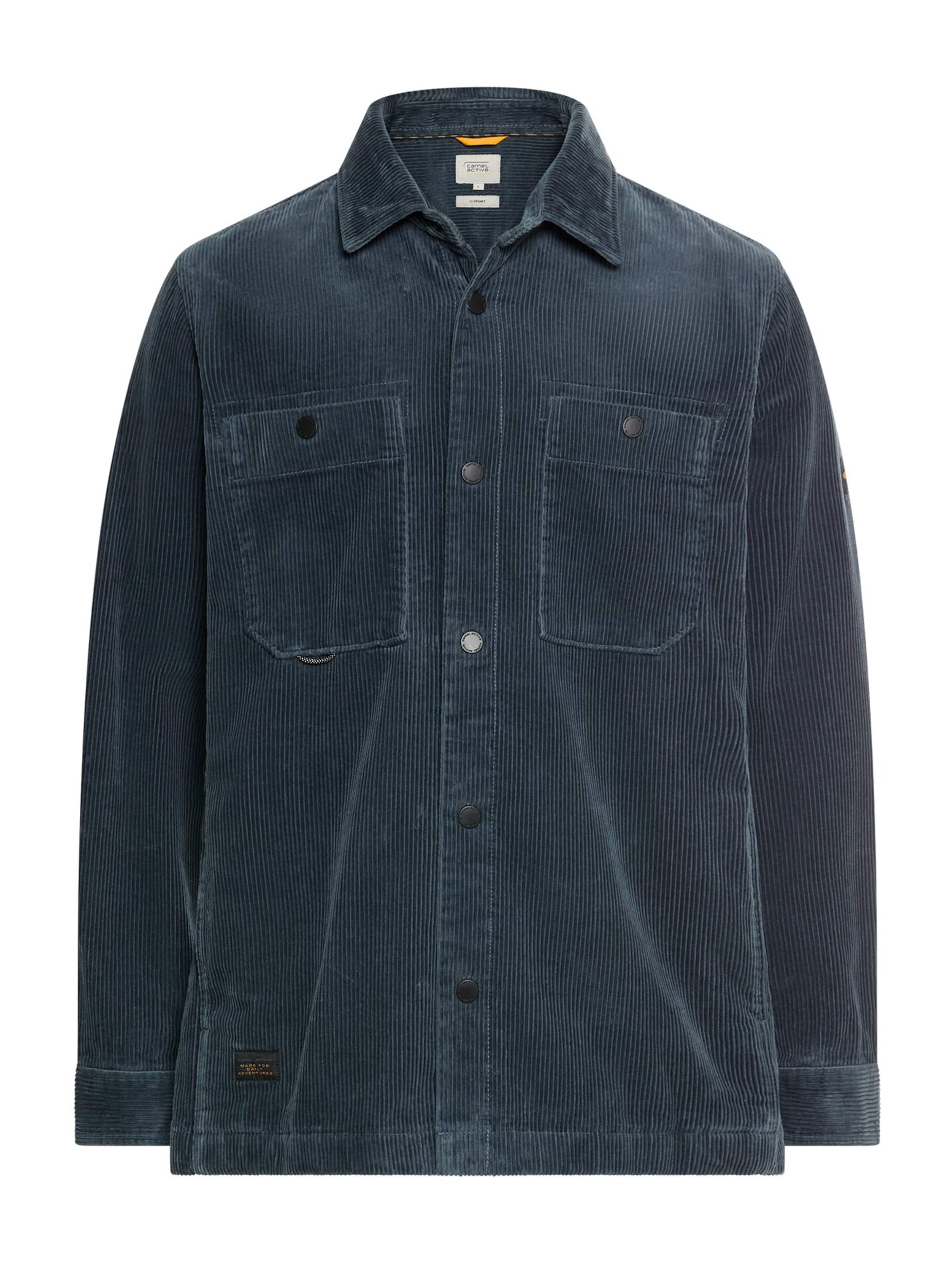 CAMEL ACTIVE - Chaqueta de entretiempo en azul: frente