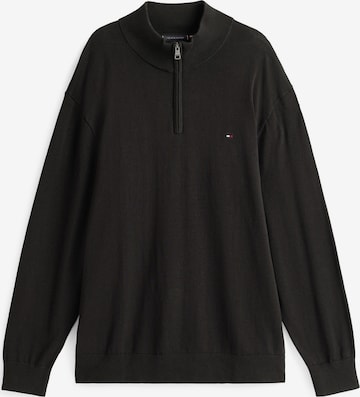 Pull-over 'ESSENTIAL' Tommy Hilfiger Big & Tall en noir : devant