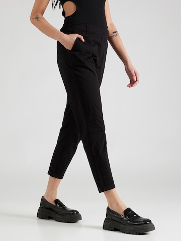 VERO MODA Tapered Housut 'EMMA' värissä musta