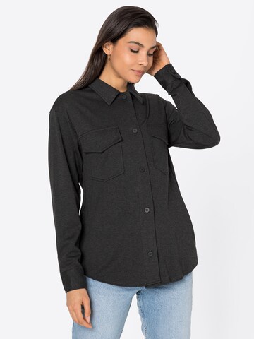 Camicia da donna di Warehouse in grigio: frontale