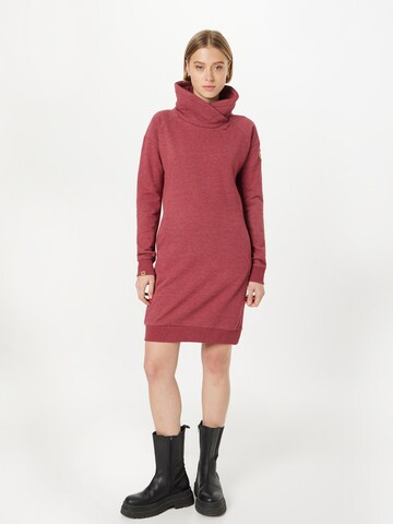 Ragwear Jurk 'CRUZADA' in Rood: voorkant