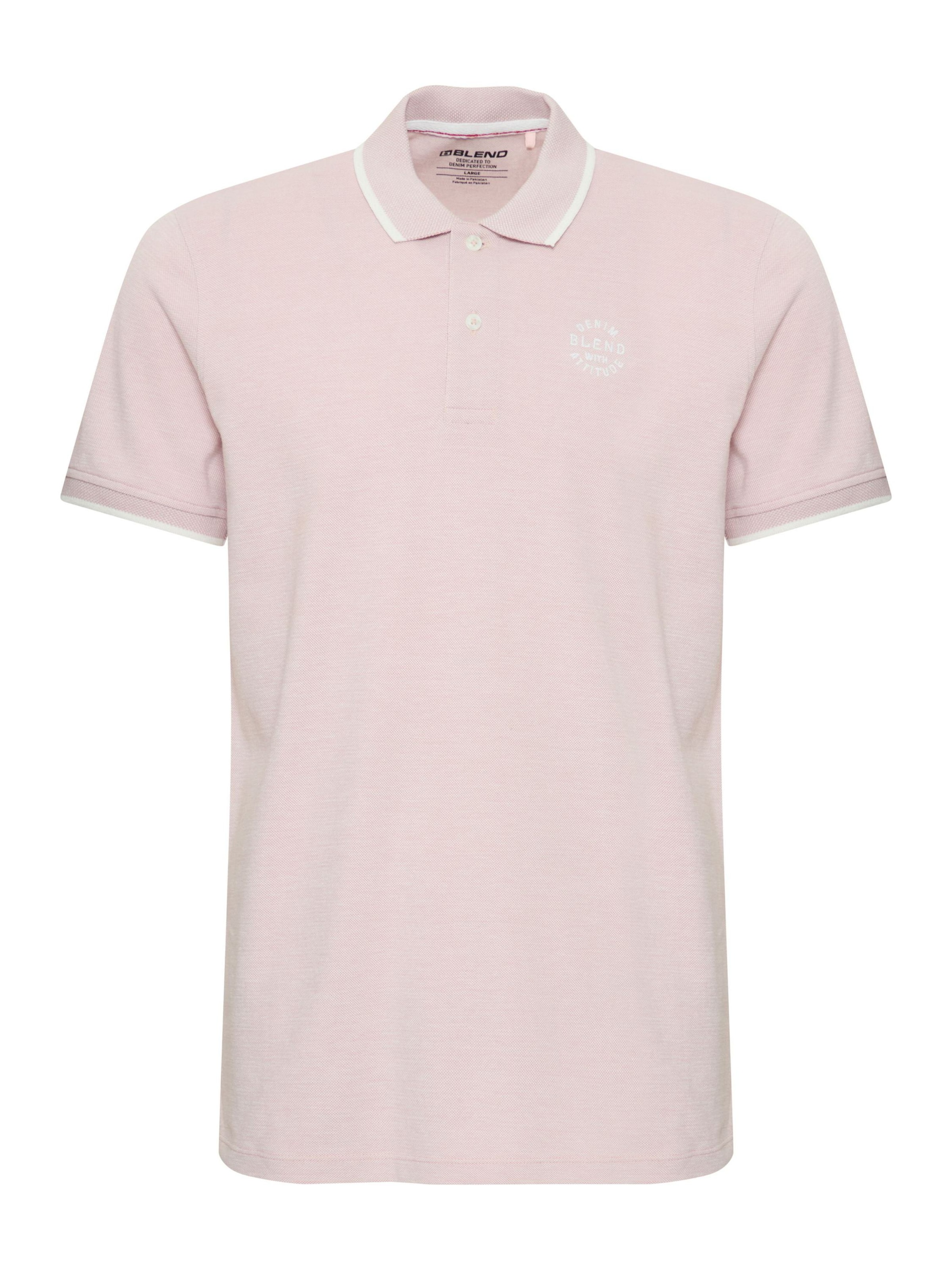 BLEND Shirt 'Nate' in Roze: voorkant