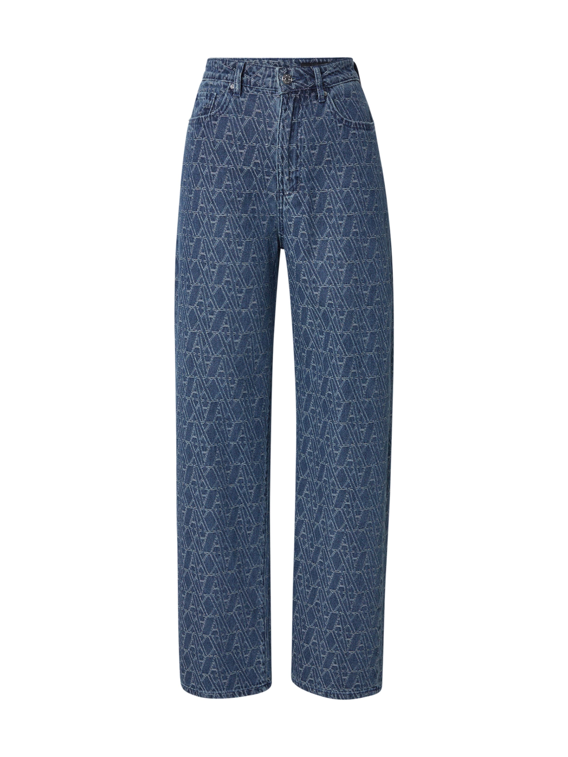 ARMANI EXCHANGE Loosefit Farkut värissä sininen: etupuoli