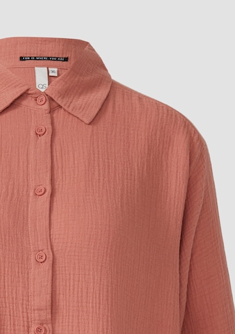 QS Blouse in Oranje