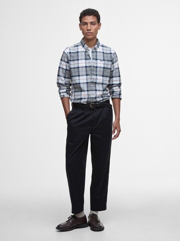 Barbour Regular fit Button Up Shirt 'Lewis' in Green