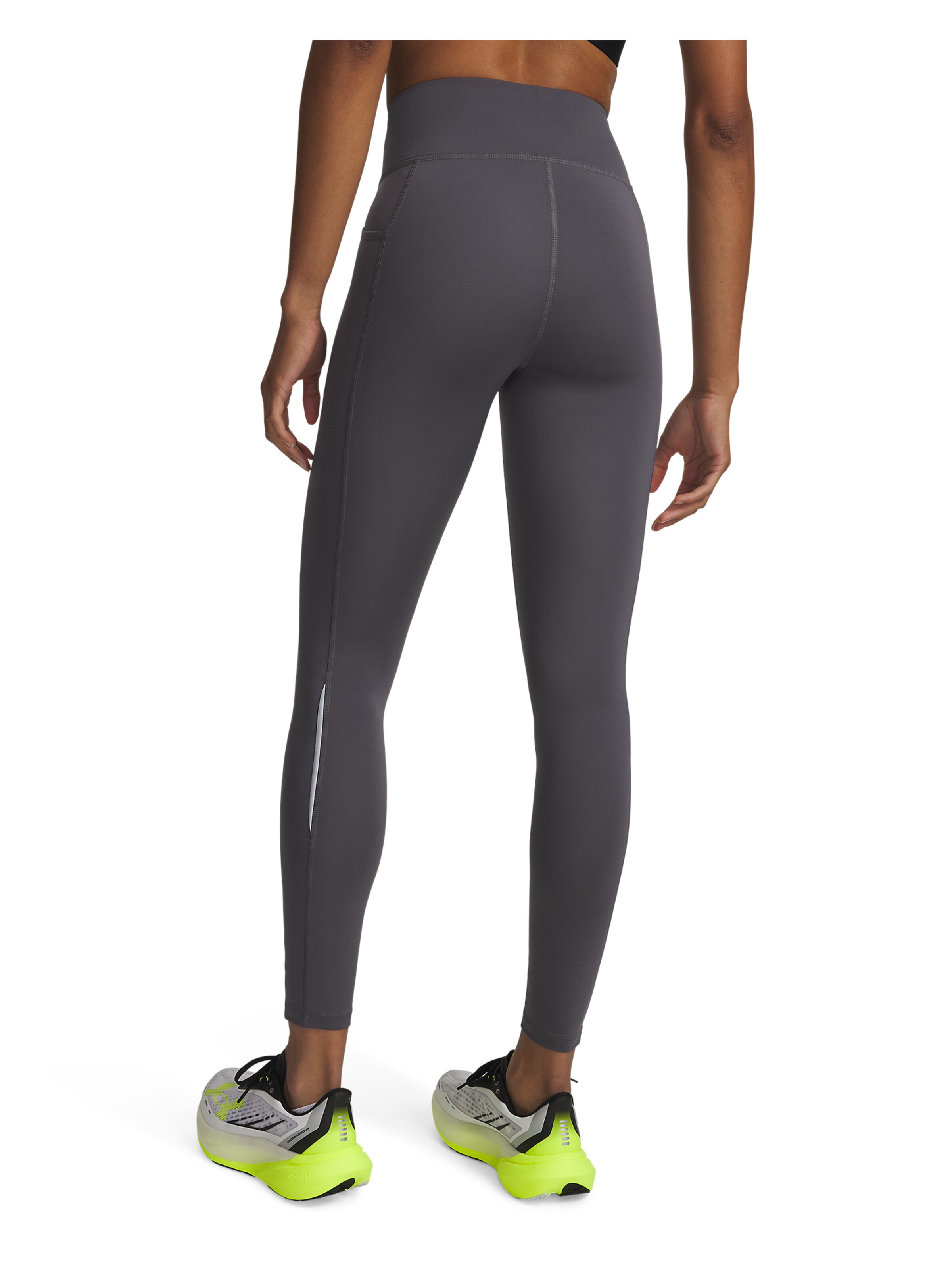 UNDER ARMOUR Skinny Workout Pants 'Velociti' in Grey