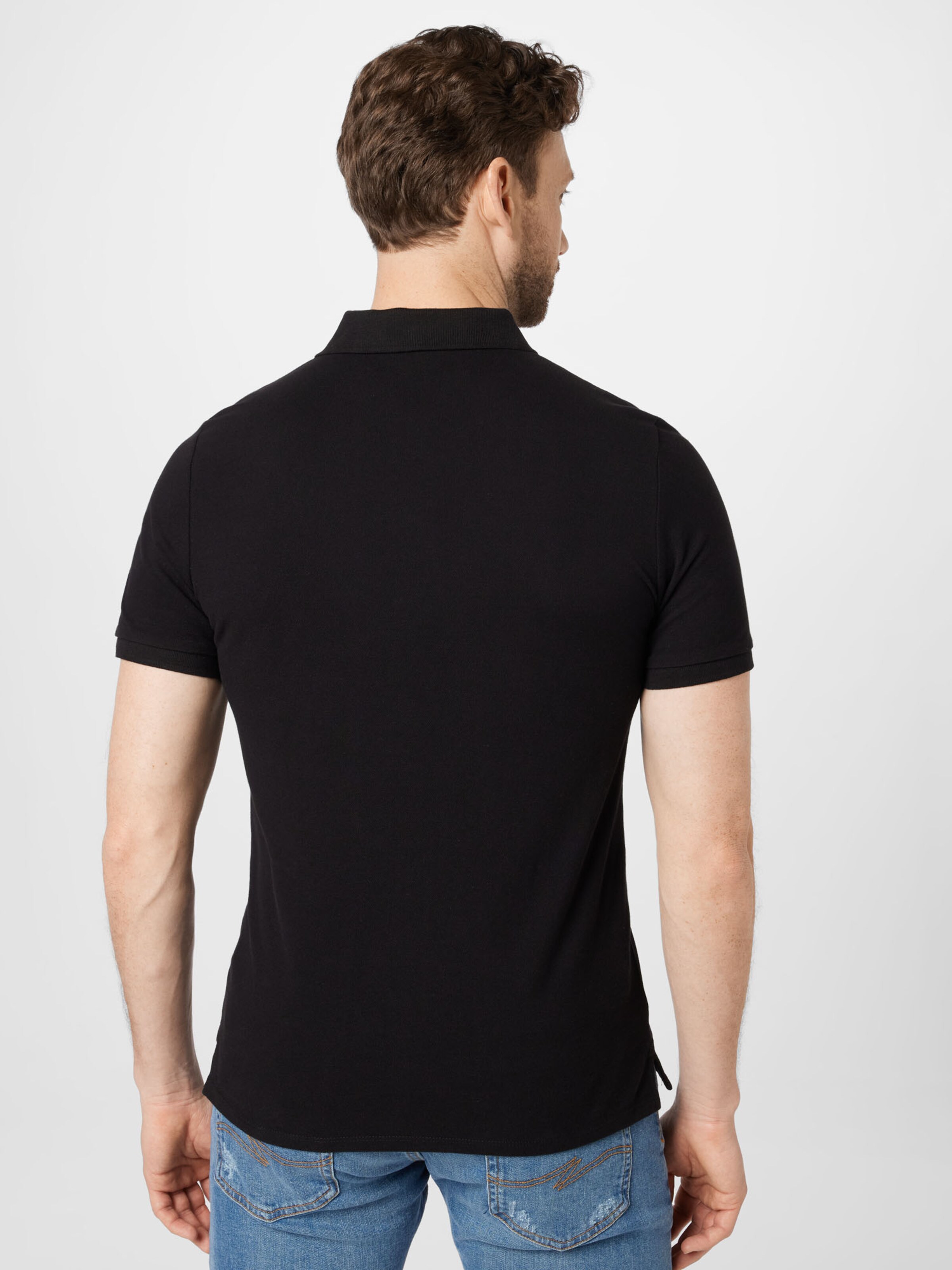Männer Shirts QS by s.Oliver Poloshirt in Schwarz - VT15768