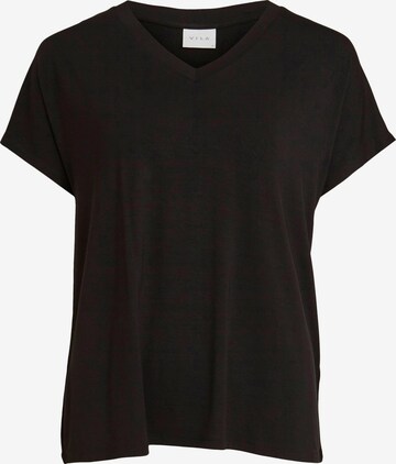 VILA Shirt 'Belis' in Zwart: voorkant