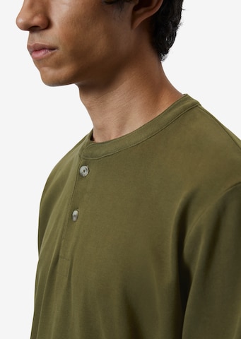 Marc O'Polo Shirt 'Serafino' in Groen