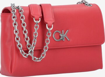 Calvin Klein Shoulder Bag in Red