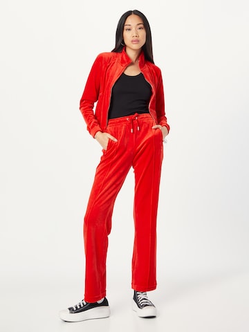 Juicy Couture Voľný strih Nohavice 'Tina' - Červená