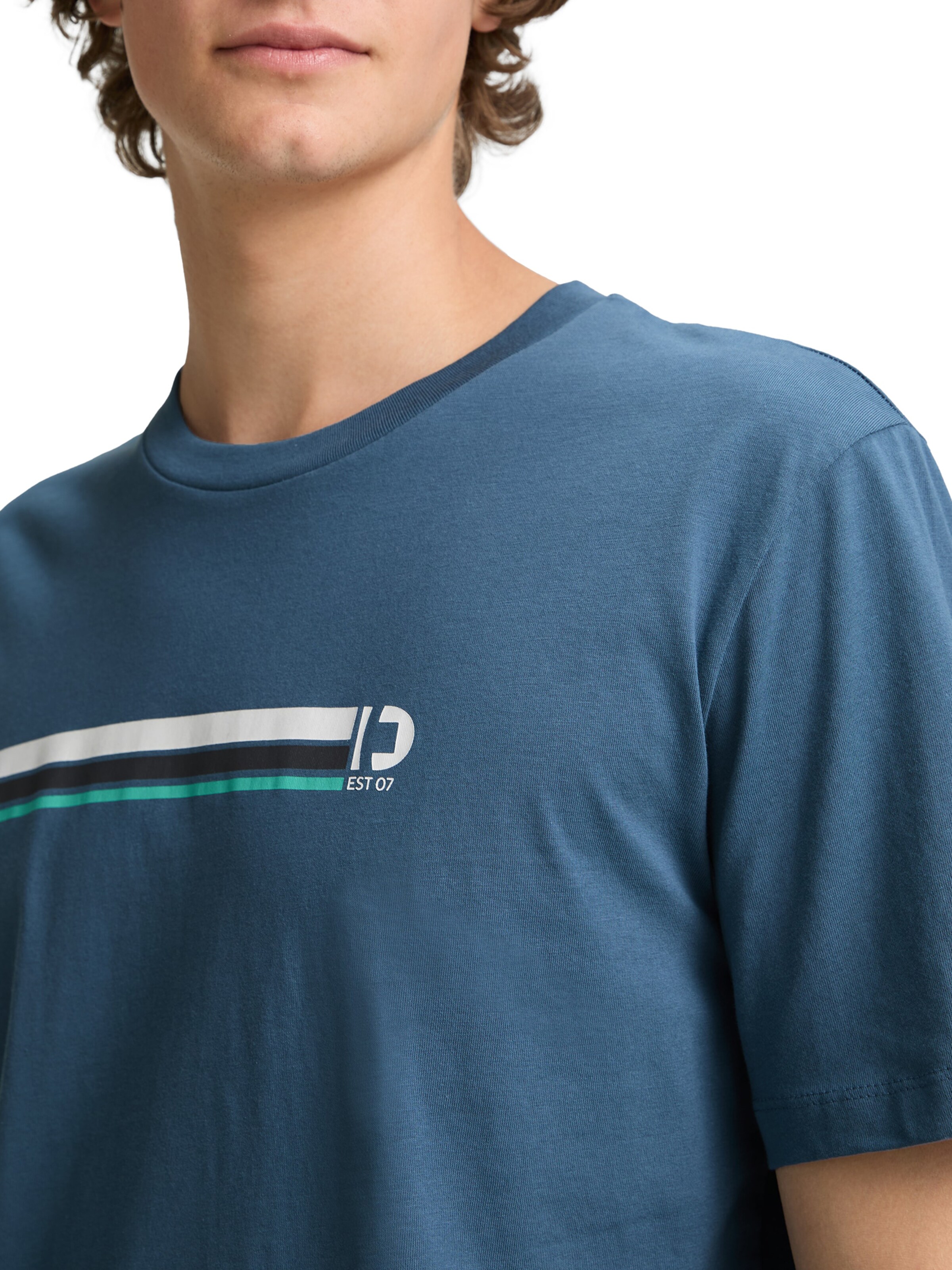 TOM TAILOR DENIM Футболка в Синий