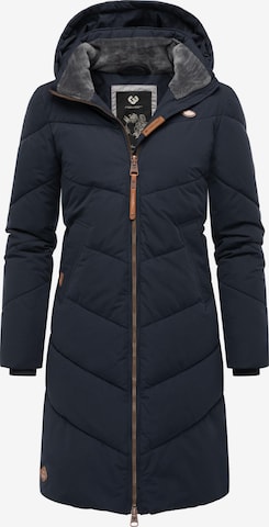 Ragwear Winter Coat 'Rebelka' in Blue: front