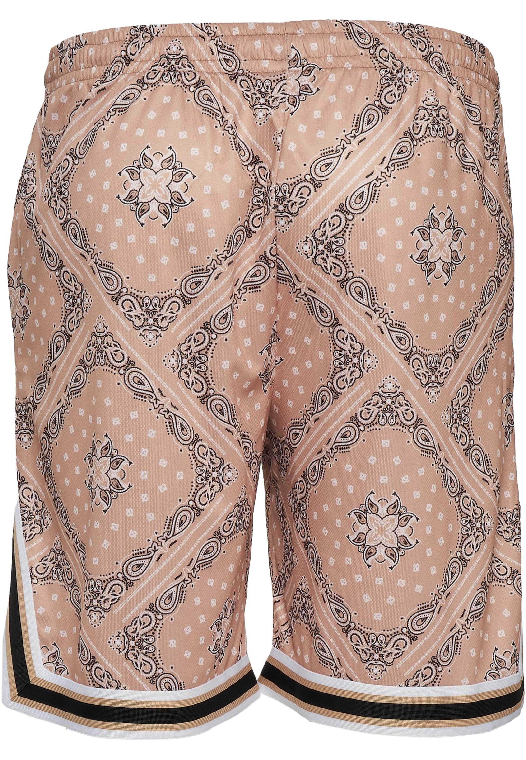 Loosefit Pantalon Karl Kani en beige