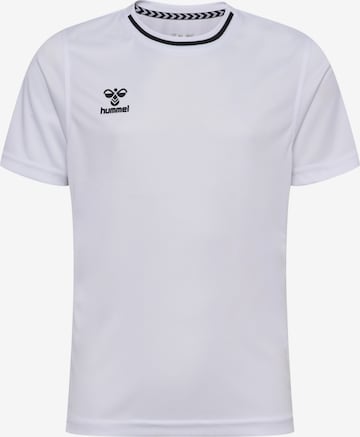 Hummel Functioneel shirt in Wit: voorkant