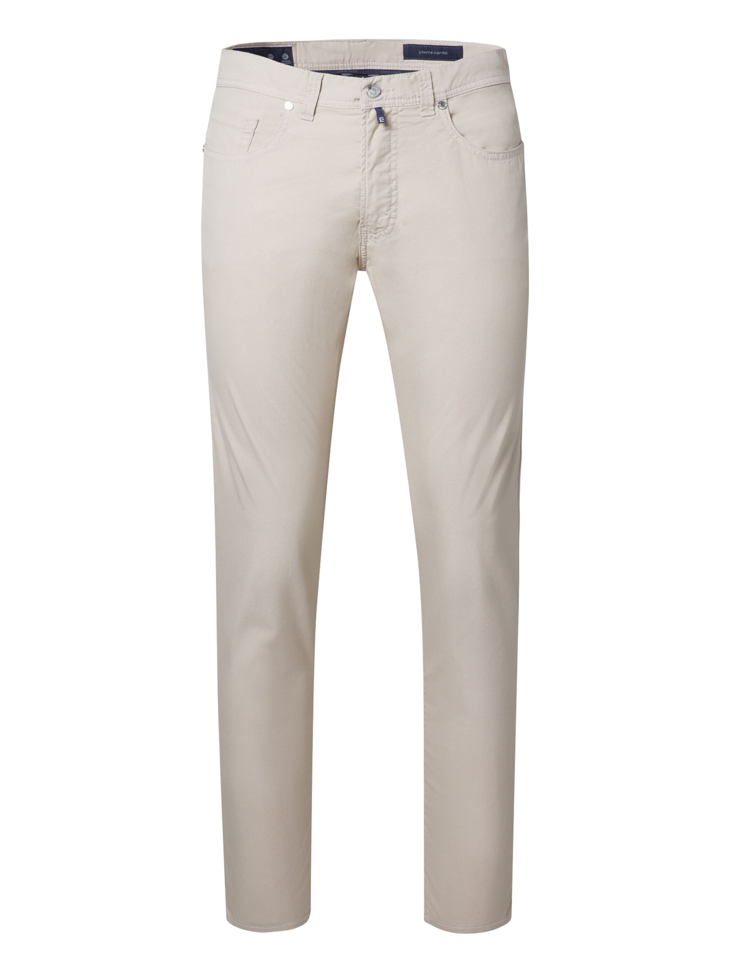 Effilé Pantalon chino 'Lyon' PIERRE CARDIN en beige : devant