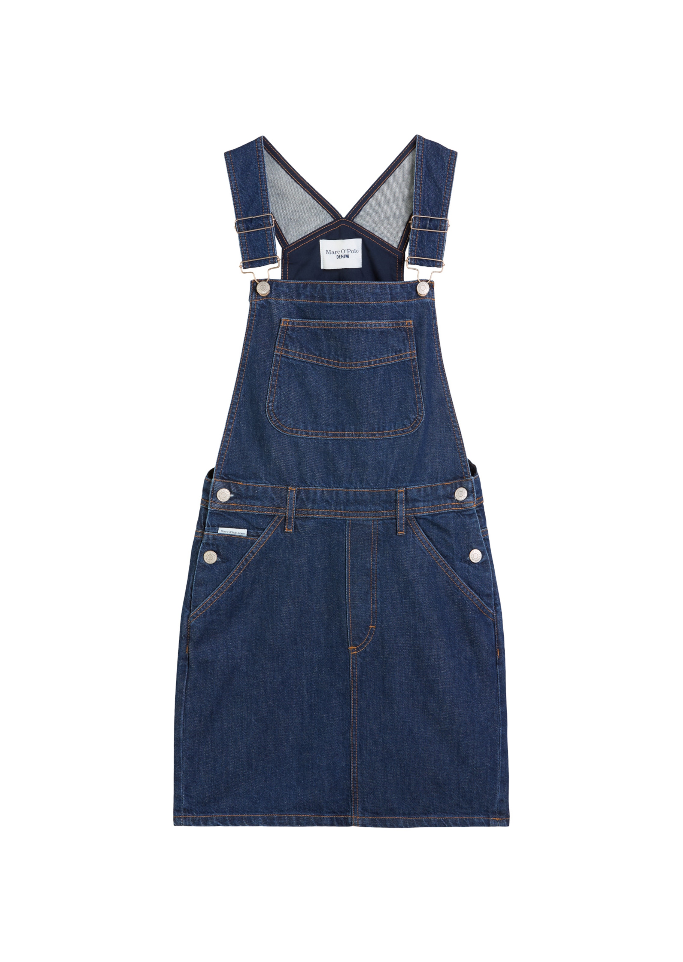 Marc O'Polo DENIM Jurk in Blauw: voorkant