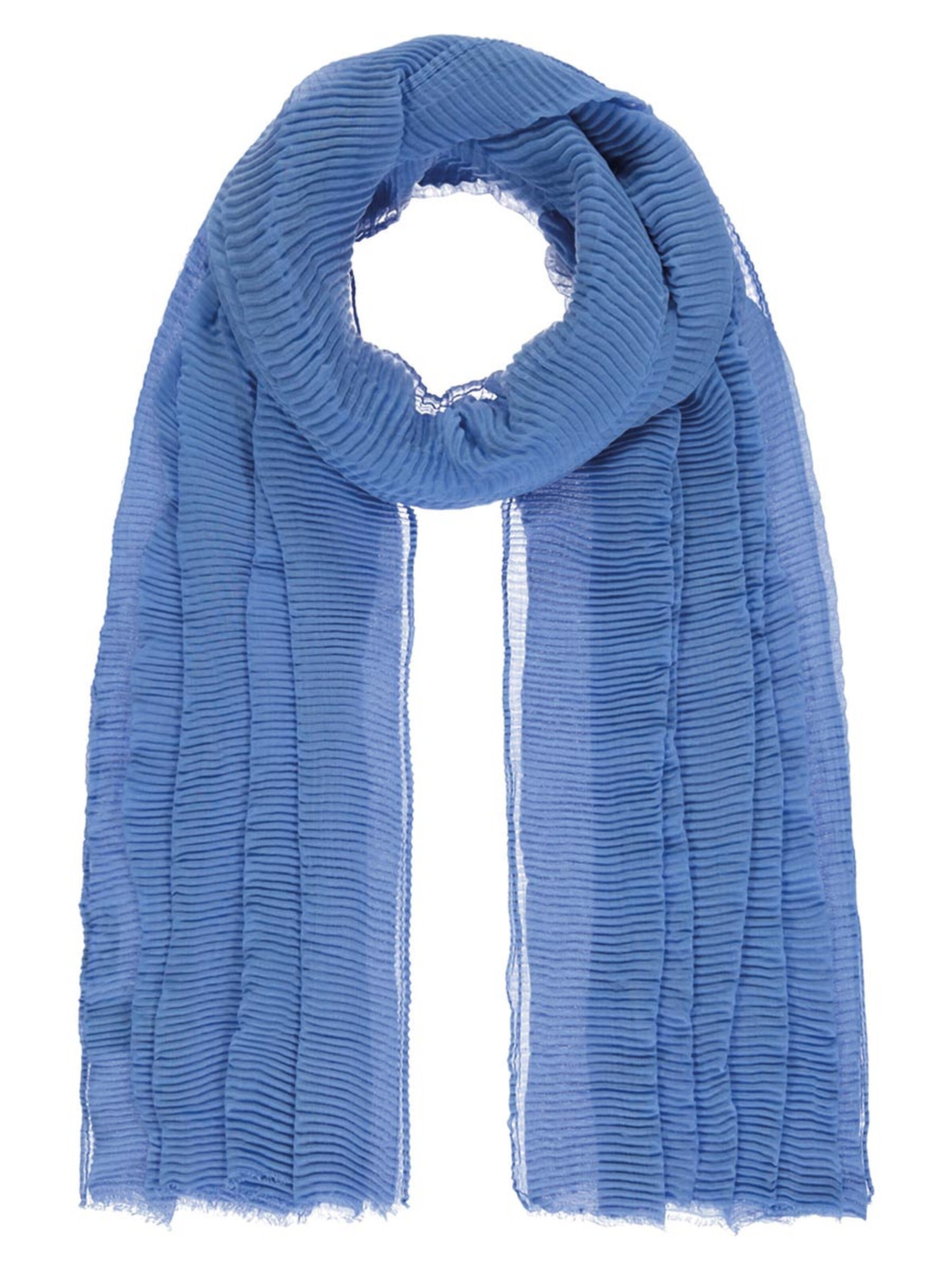 Passigatti Wrap 'Plissee' in Blue: front