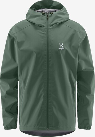 Haglöfs Outdoor jacket 'Buteo' in Green: front
