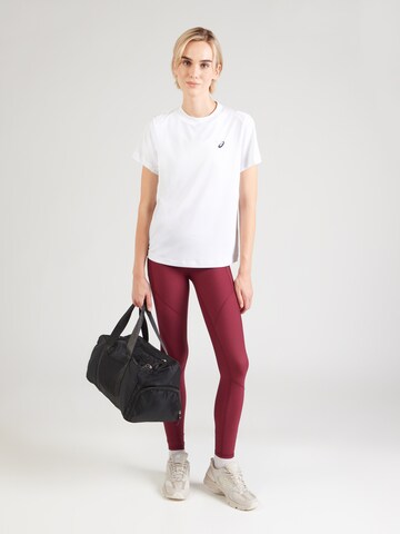 Tricou funcțional 'COURT' de la ASICS pe alb