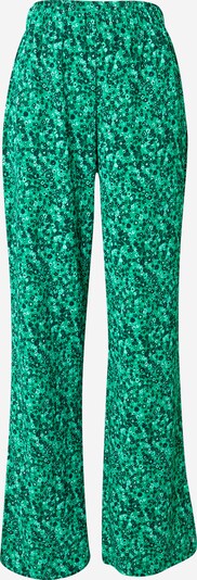 Pantaloni Nasty Gal pe verde pin / verde iarbă / alb, Vizualizare produs