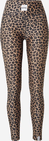 Sous-vêtements de sport Eivy en marron : devant