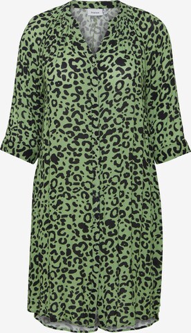 Robe-chemise Fransa Curve en vert : devant