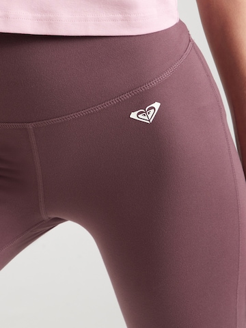 ROXY Skinny Sports trousers 'HEART INTO' in Purple