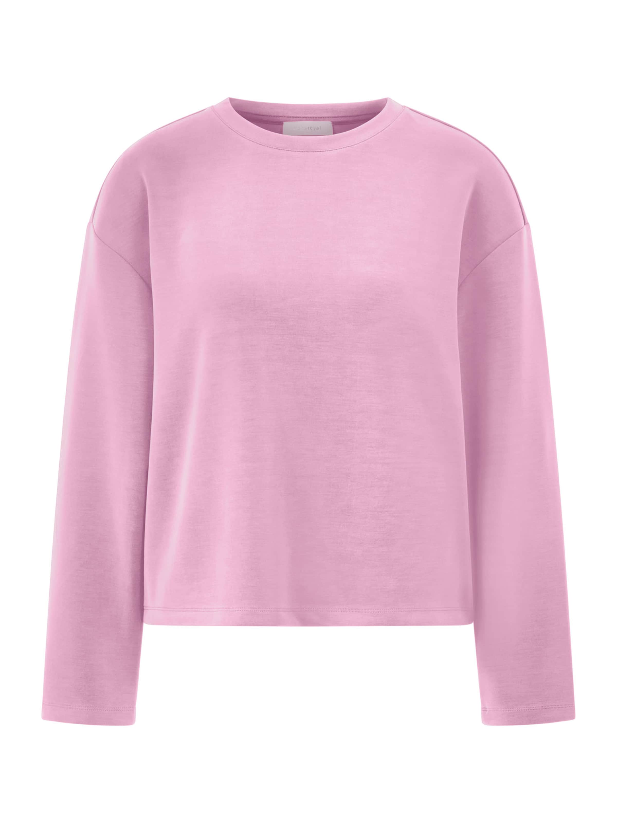 Bluză de molton de la Rich & Royal pe alb: față