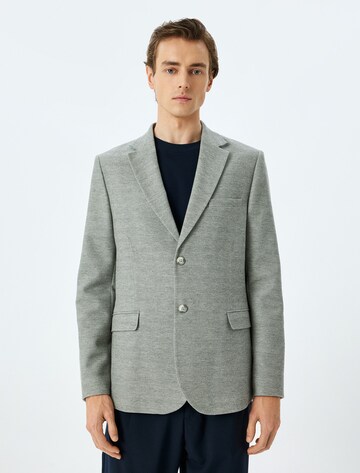 Koton Slim Fit Sakko in Grau: Vorderseite