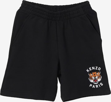 KENZO Regular Hose in Schwarz: Vorderseite
